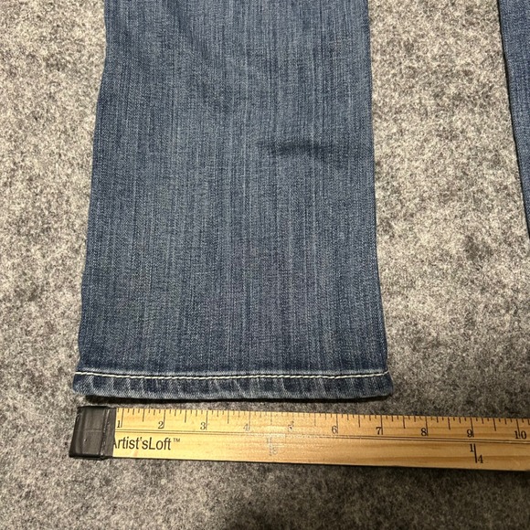 Ariat REAL Denim Mid Rise Bootcut Jeans Blue Size 26s CHECK MEASUREMENTS - Picture 2 of 6